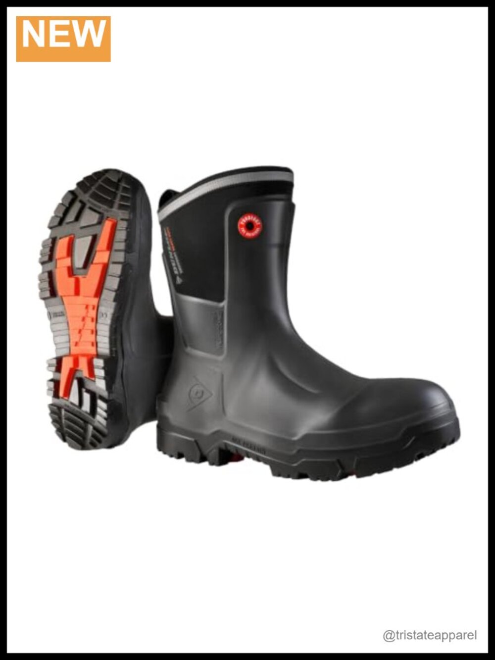 Men's Heavy Duty Waterproof Work Boots Composite Toe Puncture Resistant Slip